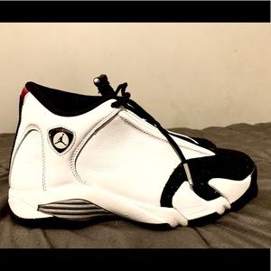 Jordan 14 White - size 8.5 - Great Condition